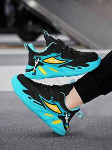 時尚透氣休閒孩子們競技鞋