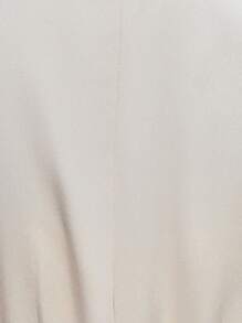 SHEIN Essnce Lapel Neck Vest Blazer & Wide Leg Pants - Apricot - View 7