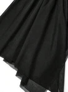 Celure Talla grande Falda unicolor bajo asimétrico