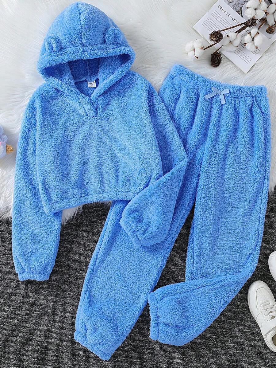 SHEIN 女童（大）兩件套 - 薄荷藍 - 查看 1