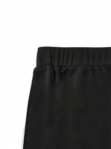 Celure Talla grande Falda unicolor bajo asimétrico