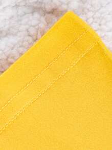 SHEIN Young Girl Cartoon Graphic Tee & Flare Leg Pants - Multicolor - View 3