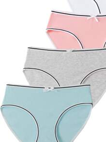Pakaian Dalam Tween Girls Plain - MultiWarna - View 3