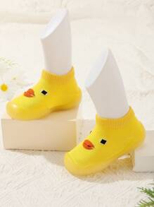 Bebé anti deslizante Calcetines de piso Zapatos con suela blanda para , , interior , nuevo estilo para verano , antideslizante Zapatillas deportivas calcetín - Amarillo - Ver 1