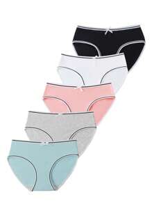 Pakaian Dalam Tween Girls Plain - MultiWarna - View 1