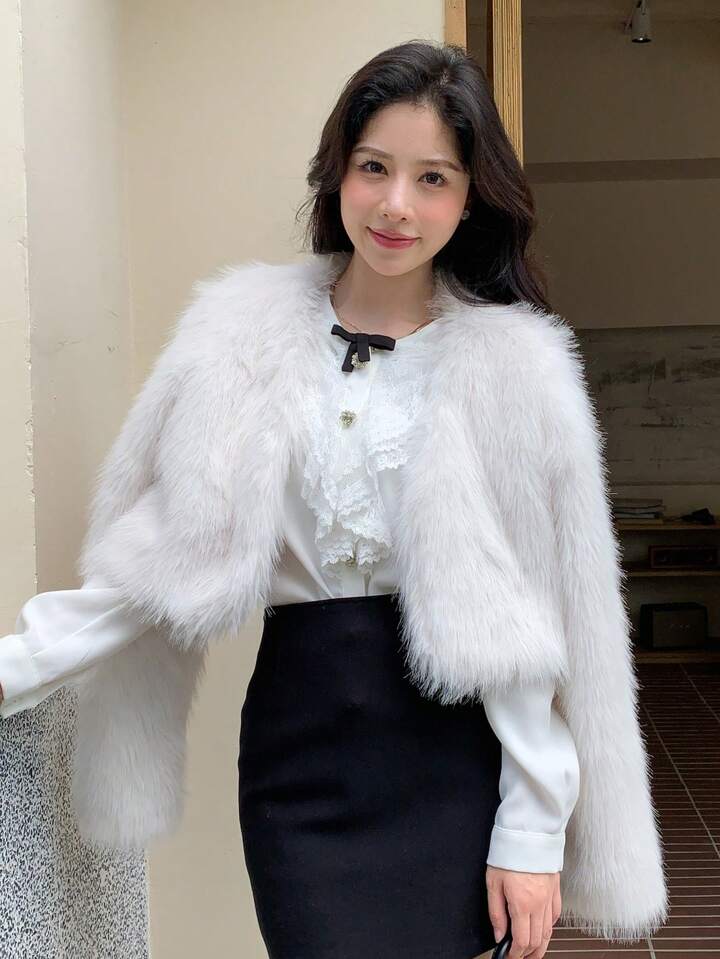 【特価】SHEIN DAZYフラップポケットフード付冬コート【元値¥9327】 特価】SHEIN DAZYフラップポケットフード付冬コート【元値¥9327