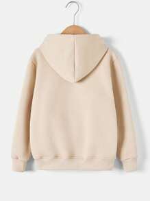 RueChic Tween Boy Halloween Print Thermal Lined Hoodie