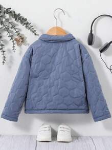 SHEIN 女童（小）夾克 - 灰色 - 查看 2