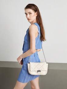 BizChic Túi Đeo Chéo Thời Trang Nữ - Màu be - Xem 3