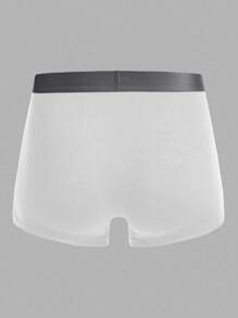 男士7入組織帶拼接平角內褲 - 彩色 - 查看 16