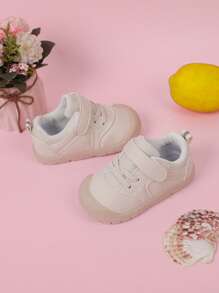 舒適可愛的嬰兒運動鞋 - 米色 - 查看 2