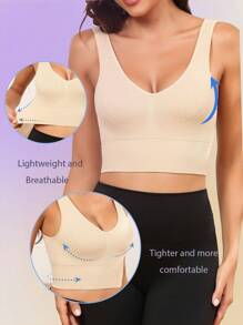 Seamless Women's Underwear - Apricot - View 1