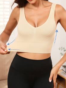 Seamless Women's Underwear - Apricot - View 3