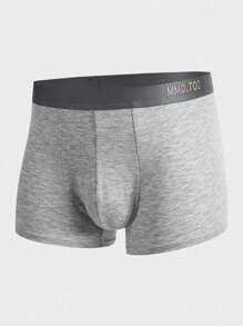 男士7入組織帶拼接平角內褲 - 彩色 - 查看 26