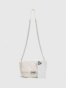 BizChic Túi Đeo Chéo Thời Trang Nữ - Màu be - Xem 10