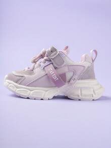 Calzado deportivo para niños, los números en la superficie superior del zapato están impresos como 28 para la talla 26-31 y 33 para la talla 32-37. - Rosa - Ver 4