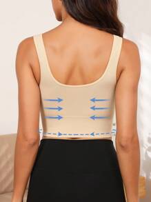 Seamless Women's Underwear - Apricot - View 2