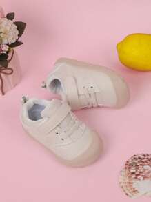 舒適可愛的嬰兒運動鞋 - 米色 - 查看 5