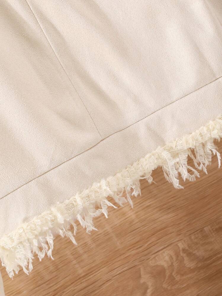 Teen Girl Teddy Lined Open Front Jacket Without Tee