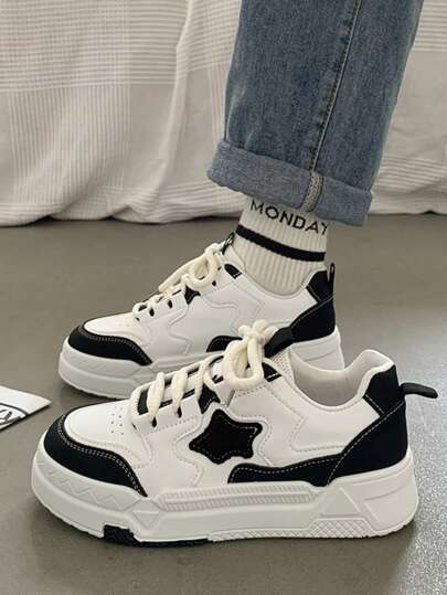 Ladies' Low-cut Comfortable Sneakers For Outdoor And Casual Wear