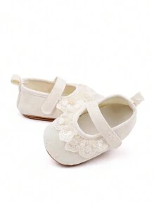 簡約、舒適、多功能的嬰兒和幼兒平底鞋 - 米色 - 查看 3