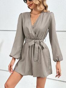 SHEIN Frenchy Áo liền quần nữ - Nhiều màu - Xem 4