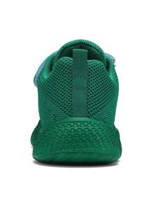Children's Green Sports Shoes, Boys' And Girls' Fashionable And Simple Style, Comfortable And Convenient Casual Running Shoes For Babies And Kids - Green - View 7