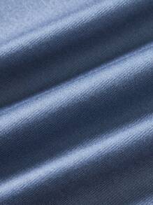 Harry Potter | ROMWE Plus Plaid & Slogan Graphic Raglan Sleeve PJ Set - Multicolor - View 7