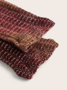 SHEIN ICON Hippie Off Shoulder Crop Top - Multicolor - View 8