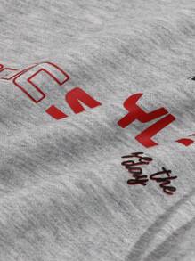 DAZY Letter Graphic Raglan Sleeve Sweatshirt,Fall Clothes