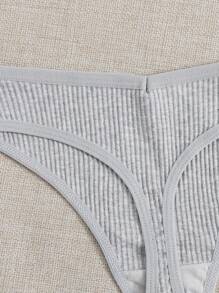 Snug Zone 4 packs Ensemble de culottes sexy et côtelées