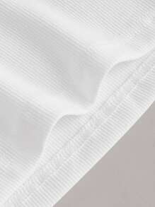 SHEIN EZwear 3pcs Chất rắn Áo hai dây - Nhiều màu - Xem 9