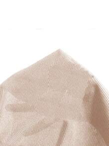 Calvaya Hơn Xù Cổ vuông Áo ba lỗ - Màu be - Xem 7