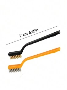2pcs Long Handle Crevice Cleaning Brush - Multicolor - View 4