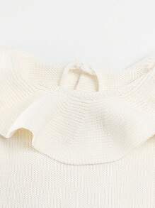 嬰童（女）毛衣爬爬服 - 灰色 - 查看 3