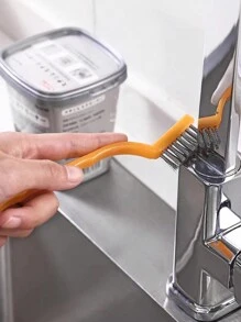 2pcs Long Handle Crevice Cleaning Brush - Multicolor - View 3