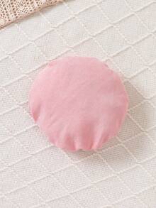 Baby Girl Mock Neck Tee & Bow Front Pants & Hat & Scarf