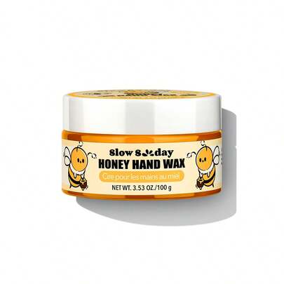 Máscara de cera de manos nutritiva con miel SlowSunday, fragante, hidratante y exfoliante para el cuidado de la piel de las manos, hidratante, calmante, nutrición profunda, K-Beauty, apta para verano, Y2K, ideal para fiestas