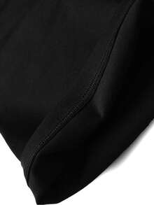 飛碟&恐龍印花T恤 - 黑色 - 查看 3