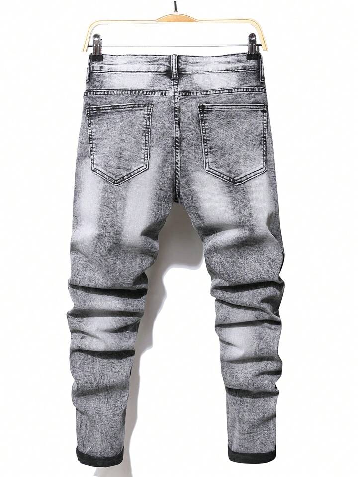 Dai Jeans Pantaloni Macchiati Con Candeggina Dsquared S71LB0889