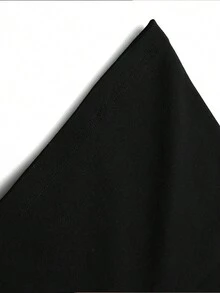 飛碟&恐龍印花T恤 - 黑色 - 查看 4