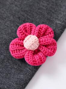 貼花花卉印花女童（小）打底褲