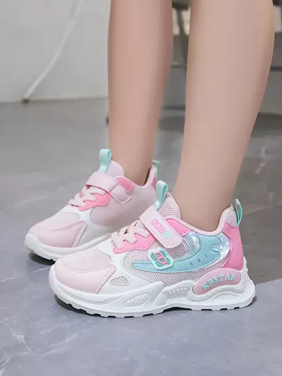 儿童基本款舒适透气运动鞋彩色运动鞋