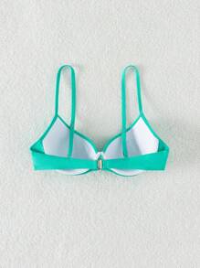 Áo bikini hở lưng mùa hè - Màu xanh Bạc hà - Xem 2