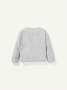 Cozy Pixies Baby Boy 3pcs Cartoon Dinosaur Pattern Round Neck Long Sleeve Top For Kids - Multicolor - View 5