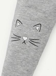 Cozy Pixies Bimba 3 pezzi Leggings con grafica fumetto