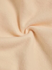 Teen Girl Car & Slogan Graphic Drop Shoulder Sweatshirt - Beige - View 6