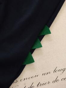 SHEIN 男小童卡通圖案衛衣和衛褲 - 米色 - 查看 3