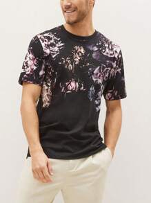 Áo thun & Áo lót Nam Hoa Giải trí - màu đen - Xem 1