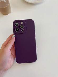 3 cái/bộ Bảo vệ máy ảnh Mờ TPU Chất rắn Mềm mại Cạnh Ốp lưng & bao da điện thoại - Nhiều màu - Xem 4